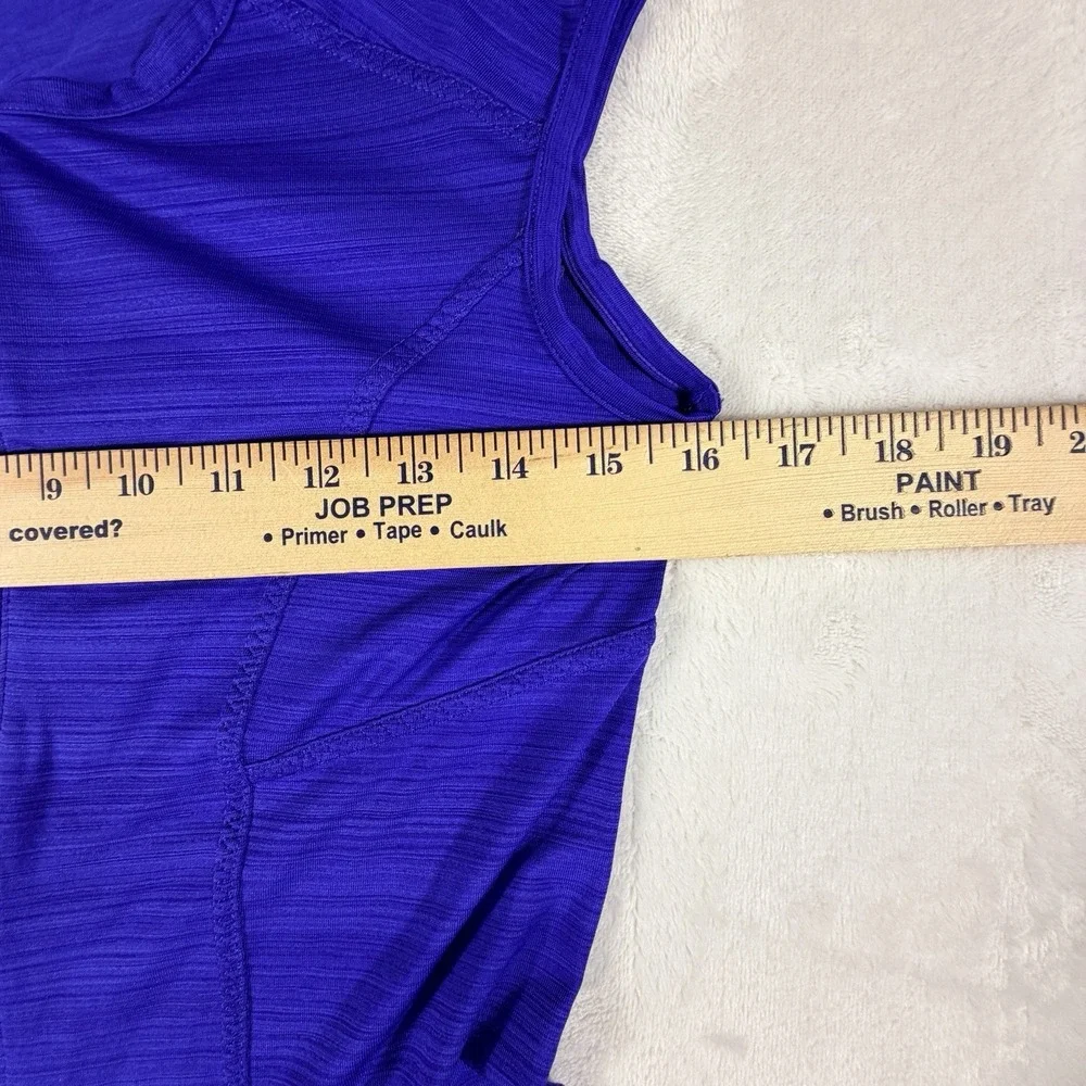 Athleta Top Women's Sz S Bluish Purple Sleeveless Pacifica‎ Stretch